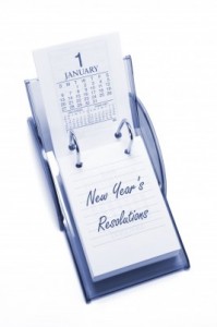 New Year Resolution Desk Pad