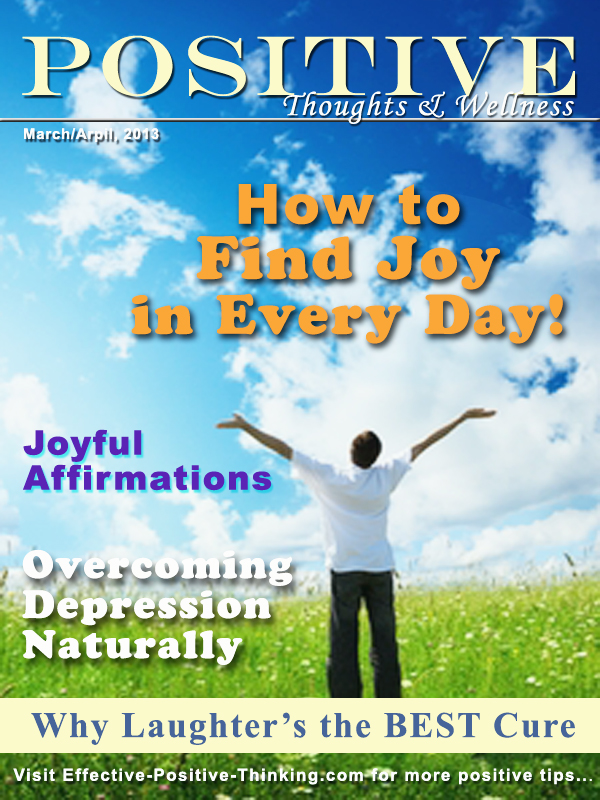 Positive Thinking Magazine Cover March April
